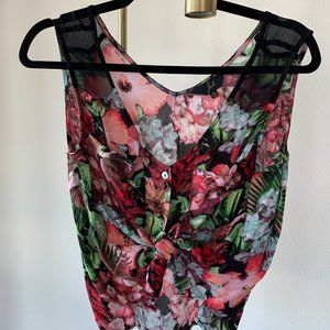 Jack by BB Dakota cropped hawaiian shirt